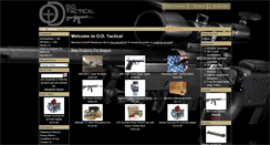 Desktop Screenshot of o-dtactical.com