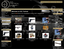 Tablet Screenshot of o-dtactical.com